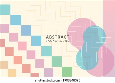 Modern abstract gradient wavy geometric background