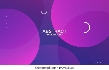 Modern Abstract Gradient Wavy Geometric Background. Dynamic Shapes Composition. Vector Illustration