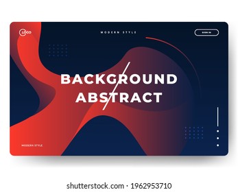 Modern abstract gradient wavy geometric background, Can be used for posters, placards, brochures, banners, web pages, headers, covers