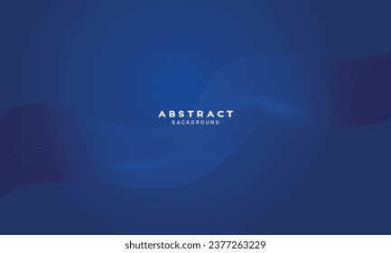 Modern abstract gradient wavy geometric background. Dynamic shapes composition. Vector illustration