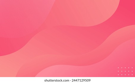 Modern abstract gradient wavy geometric background. Dynamic shapes composition. great for fashion, poster, web, banner, page, cover, social, media, card
