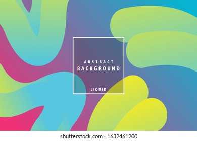 modern abstract graphic elements and
Gradient abstract banners with flowing liquid shapes. 
