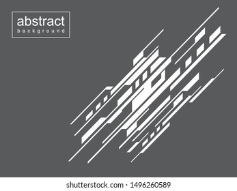 Modern Abstract Gray Background Graphic