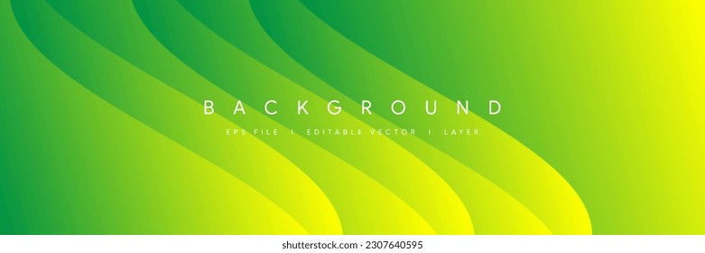 Moderno fondo verde abstracto con luz multiplicada y brillante diseño de plantilla de efecto amarillo para cubierta, presentación de negocios, banner web corporativo