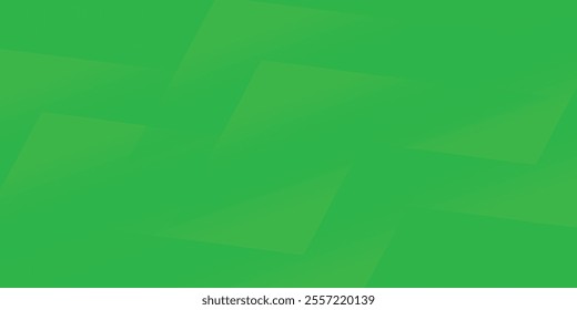 Modern abstract green background with overlapping layers