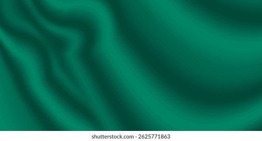 Fondo verde abstracto moderno. Ilustración vectorial.