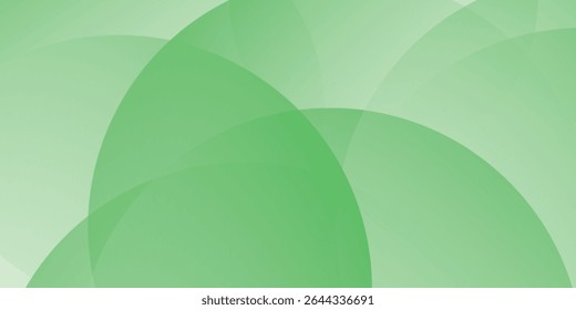 Fondo verde Abstractas moderno de los círculos. Vector de diseño moderno futurista geométrico eps10