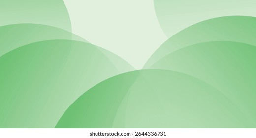 Modern Abstract Green Circles Background. geometric futuristic modern design vector eps10