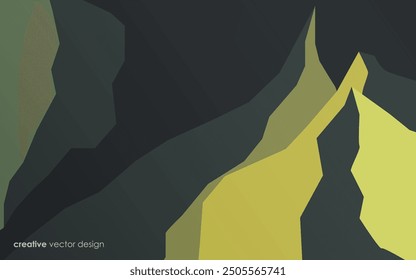 modern abstract green color background