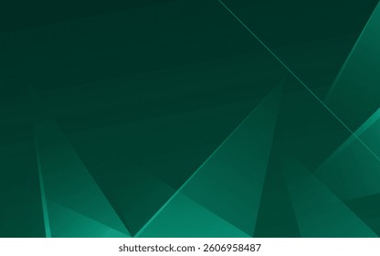 Modern abstract green gradations, colorfil,shape ,pointed, abstract style, memphis, vector illustration.