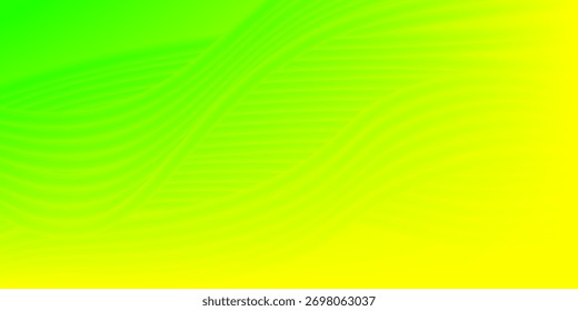 Fundo de gradiente verde abstrato moderno com ondas