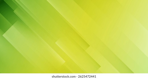 Modern abstract green and yellow gradient background with diagonal geometric lines and soft light effects. Ideal for presentations, web design, posters, and digital graphics.