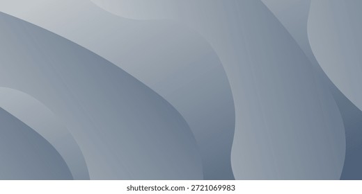 Modern Abstract grey white background with flowing glowing lines. Dynamic flowing lines wave. Futuristic 