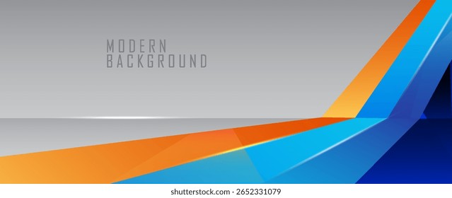 Crescimento abstrato moderno Projeto de modelo de apresentação corporativa. Capa Criativa Gráfica Contemporânea. Plano de fundo de elementos geométricos surpreendentes. eps 10