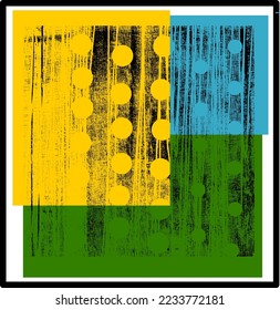 Modern abstract grunge background design