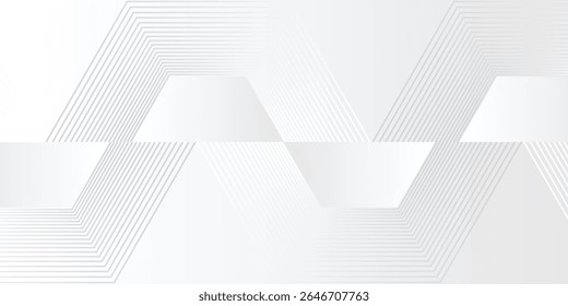 modern abstract half white hexagon lines. eps 10