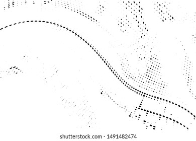 Modern abstract halftone background in different planes. dot geometric pattern