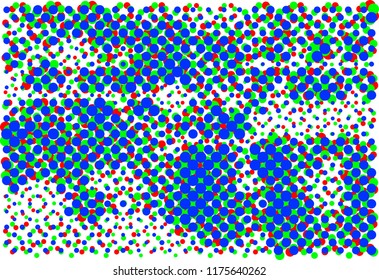Modern abstract halftone background. Points. Circles