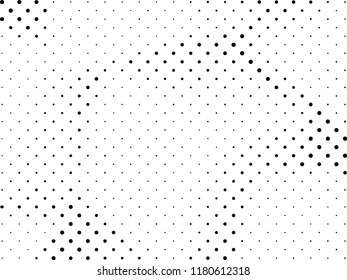 Modern abstract halftone background. points. circles. curved lines 