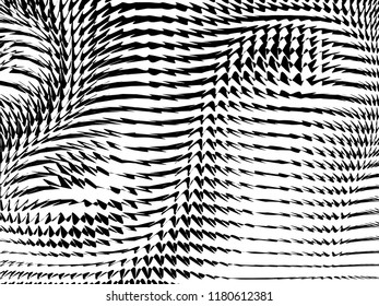 Modern abstract halftone background. points. circles. curved lines 