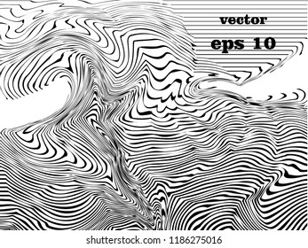 Modern abstract halftone background. points. circles. curved lines