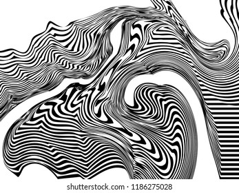 Modern abstract halftone background. points. circles. curved lines