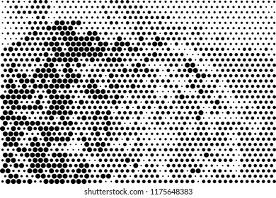 
Modern abstract halftone background. Texture. Points. circles