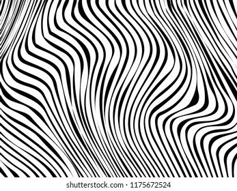 Modern abstract halftone background. Texture. Curved lines