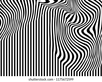 Modern abstract halftone background. Texture. Curved lines