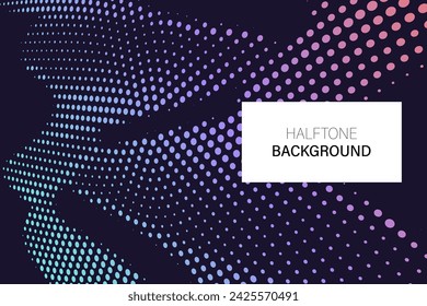 Fondo abstracto moderno de semitonos. Vector salpicado destellos o semitono brillo patrón textura Pop Art Estilo de fondo.