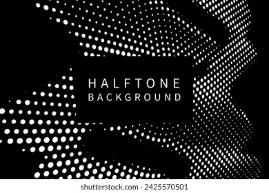 Modern abstract halftone background. Vector dotted sparkles or halftone shine pattern texture Pop Art Style Background.