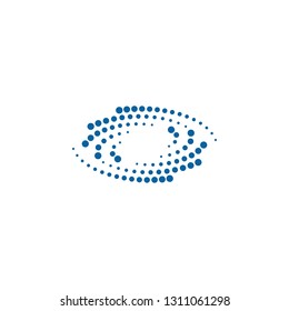 Modern Abstract Halftone Dots Logo