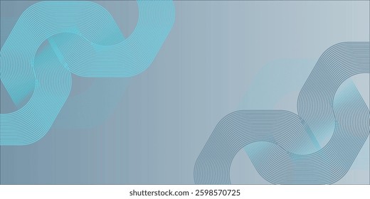 modern abstract hexagon lines on gray background. modern geometric stripe design for banner and poster