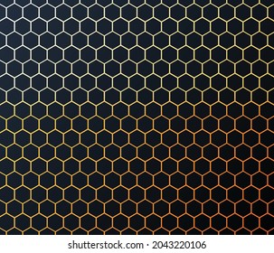 Modern abstract hexagonal background Vector