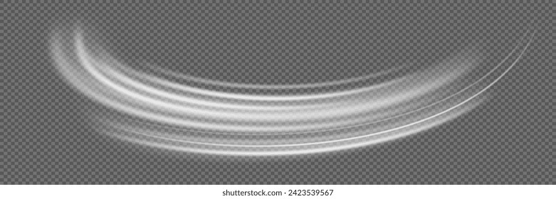 Modern abstract high speed light glare effect. Futuristic technology of dynamic movement and speed.