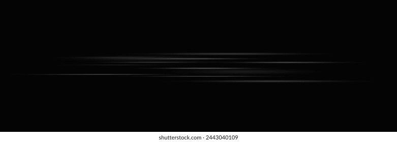 Modern abstract high speed light glare effect. Futuristic technology of dynamic movement and speed.