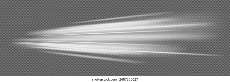 Efecto de deslumbramiento de luz de alta velocidad abstracto moderno. Tecnología futurista de movimiento dinámico y velocidad.