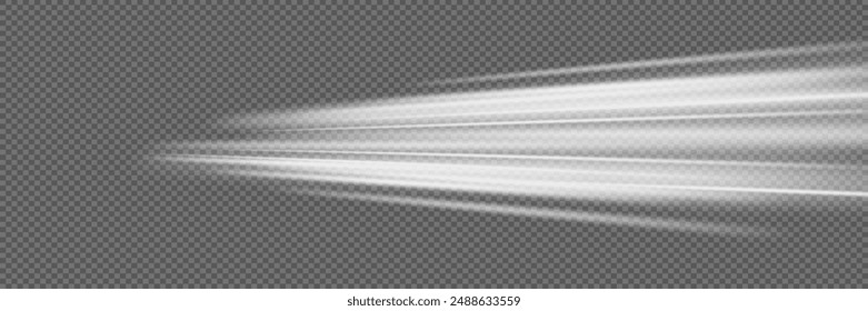 Modern abstract high speed light glare effect. Futuristic technology of dynamic movement and speed.