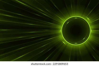 Modern abstract high speed movement. Dynamic motion light and fast moving on dark background. Futuristic, technology pattern for banner or poster design.