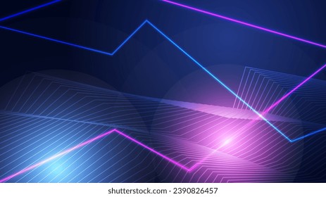 Modern abstract high speed movement. Colourful dynamic motion on blue background. Movement sport pattern for banner or poster design background concept.
