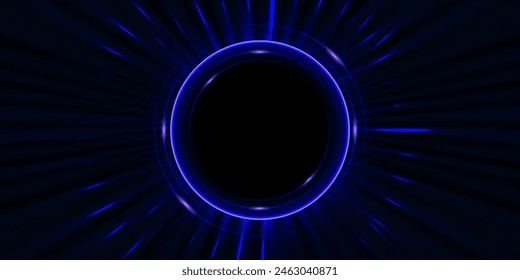 Moderno movimiento abstracto de alta velocidad. Movimiento dinámico ligero y rápido movimiento sobre fondo oscuro. Futurista, patrón de la tecnología para el diseño del Anuncio o del cartel