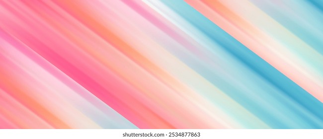 Modern abstract high speed movement. Colourful dynamic motion on blue background. Movement sport pattern for banner or poster design background