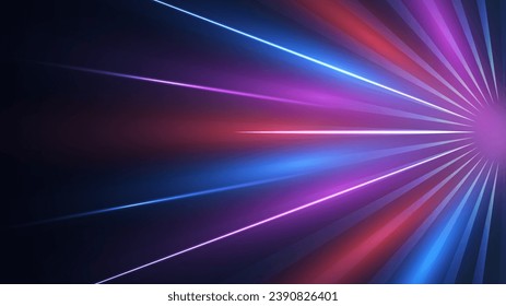 Modern abstract high-speed arrows light effect movement. Technology futuristic dynamic motion for banner or poster design background concept.
