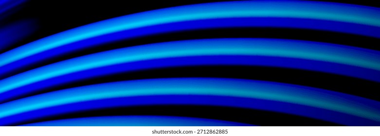 Efecto de movimiento de luz de alta velocidad abstracto moderno sobre fondo negro. Ilustración vectorial.