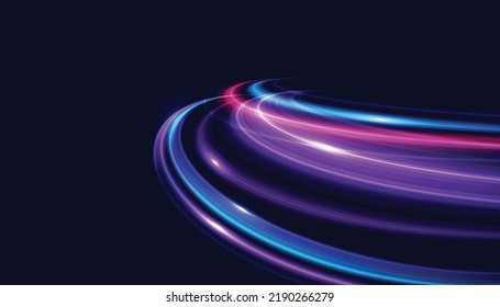 Efecto de movimiento moderno abstracto de alta velocidad. Tecnología de movimiento dinámico futurista. Patrón de movimiento para la idea de fondo de diseño de pancartas o afiches. Vector eps10.