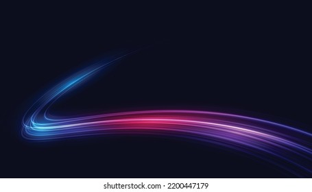 Modern abstract high-speed motion effect. Futuristic dynamic motion technology. Motion pattern for banner or poster design background idea. Vector eps10.