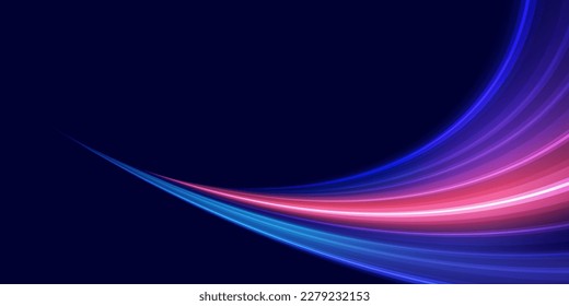 Modern abstract high-speed motion effect. Futuristic dynamic motion technology. Motion pattern for banner or poster design background idea. Vector eps10.