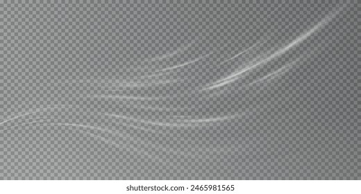 modern abstract high-speed motion effect png. It is also a futuristic dynamic line white motion technology. It can be used as a banner or poster design background idea. Fast white speed lines.