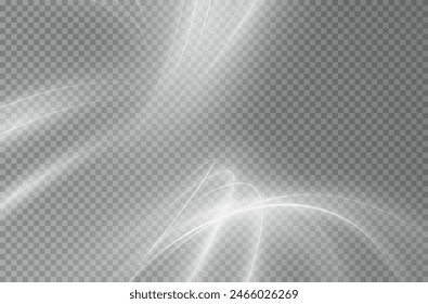 modern abstract high-speed motion effect png. It is also a futuristic dynamic line white motion technology. It can be used as a banner or poster design background idea. Fast white speed lines.

