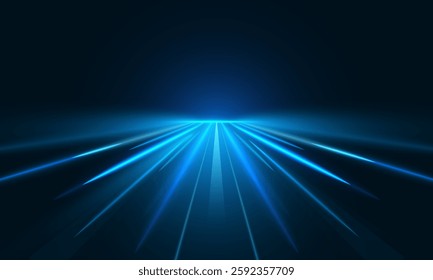 Modern abstract high-speed motion effect, futuristic dynamic motion technology. Concept: banner or poster design background idea. Fast speed lines. Abstract high-speed movement background. Dynamic